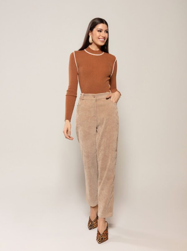 Blusa Biamar canelada - Image 2